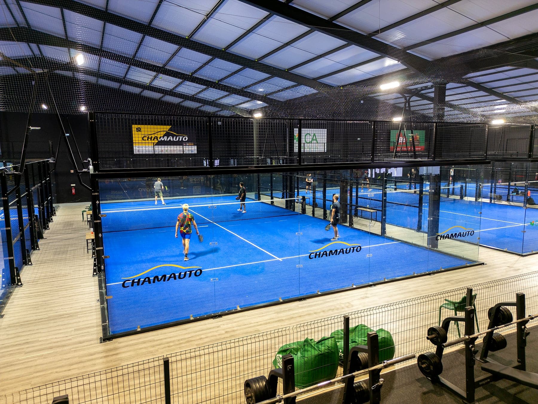 Campo de padel do BLOKO