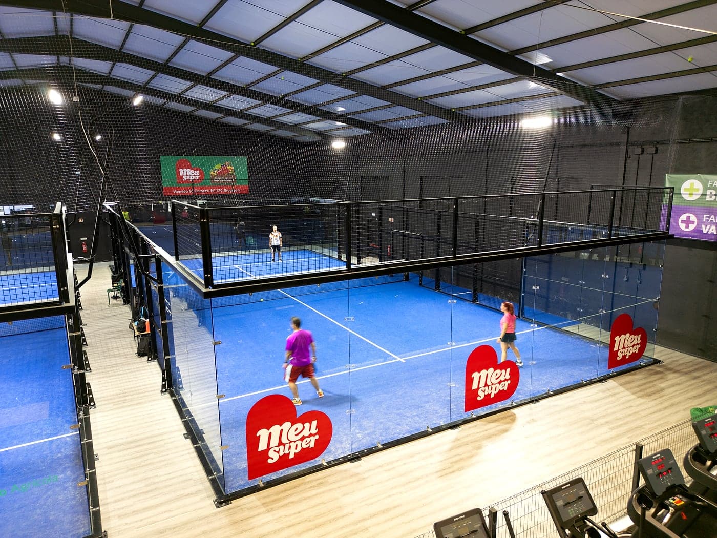 Campo de padel do BLOKO em Bragança